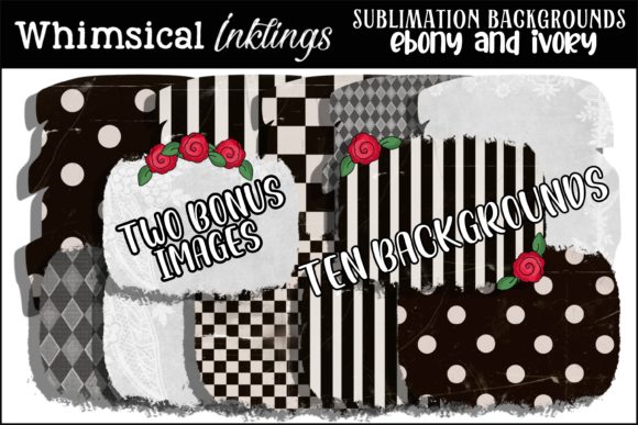 Download Ebony &amp; Ivory Sublimation Backgrounds - Premium Resources
