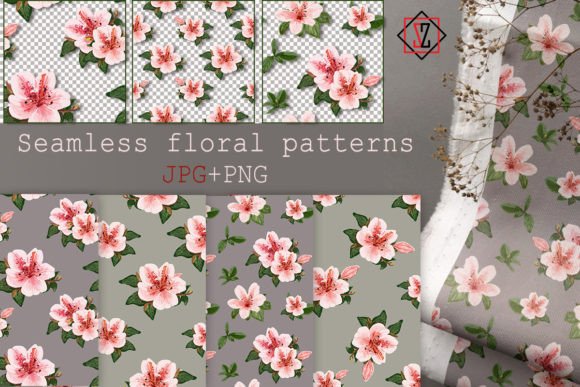 Download Seamless Floral Patterns - Seamless floral patterns Collection
